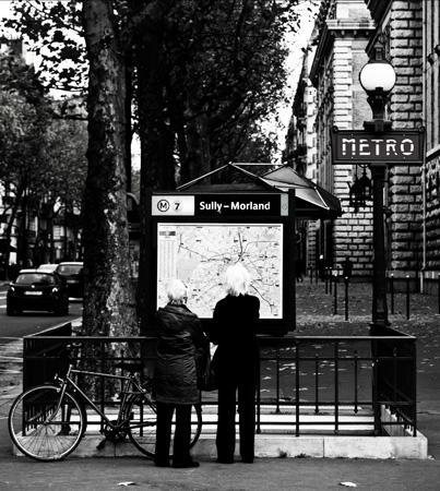 Sully-Morland Metro Map Reading